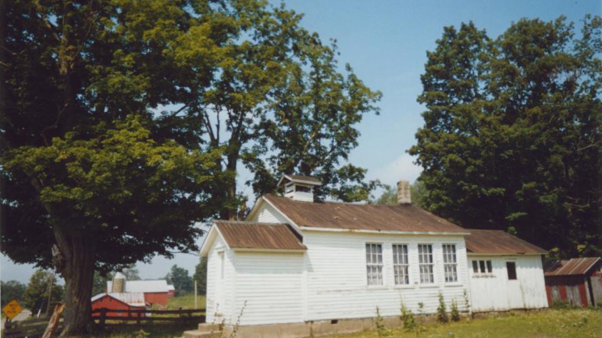 Amish Schoolhouse along New York's Amish Trail