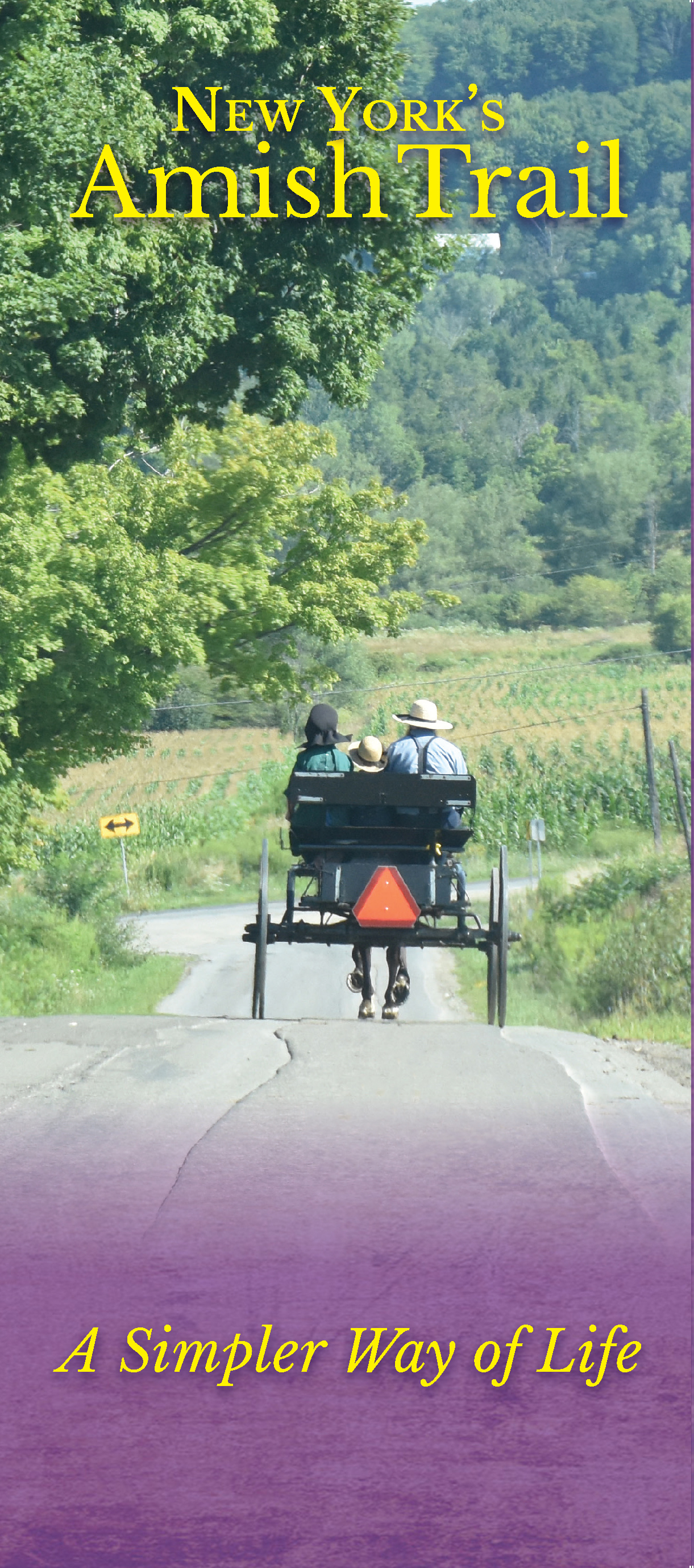 Cover of the 2023 Amish Trail brochure