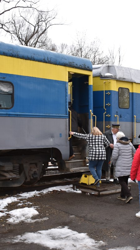 Boarding the NYLE Train in Gowanda