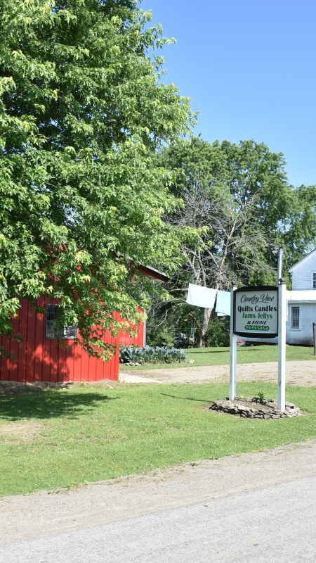 Sign at Country View