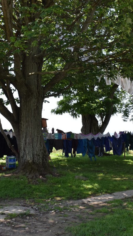 Produce Stand along Amish Trail
