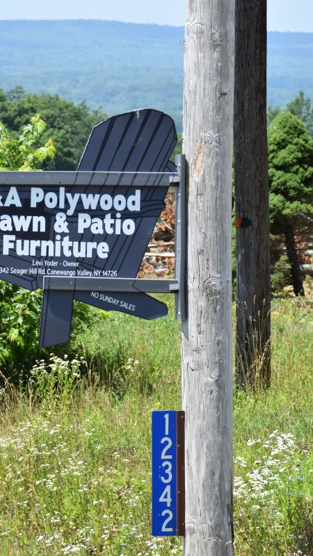L&A Polywood Furniture Sign