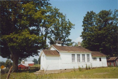 Amish Schoolhouse along New York's Amish Trail