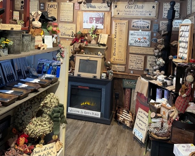 Inside view of Rustic Originals