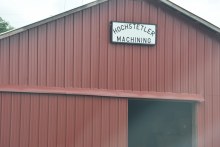 Sign at Hochstetler's Machining