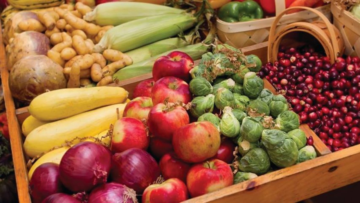 Fresh produce at South Dayton Supermarket