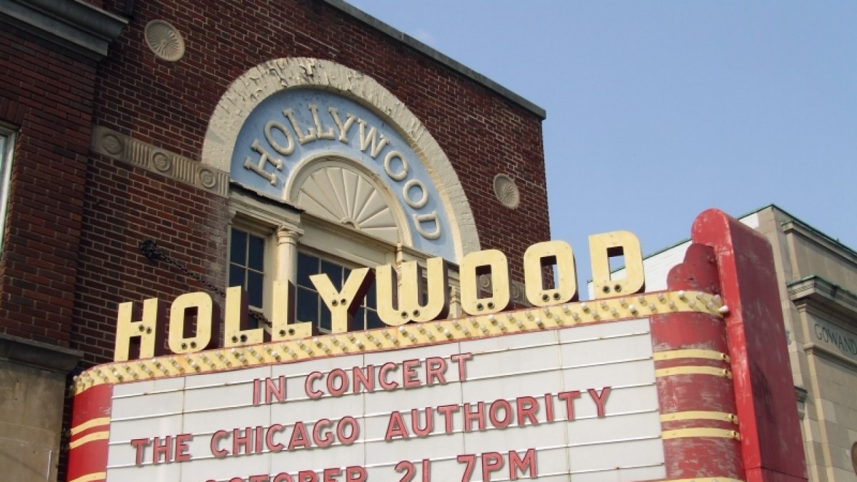 Classic Hollywood Theater Sign