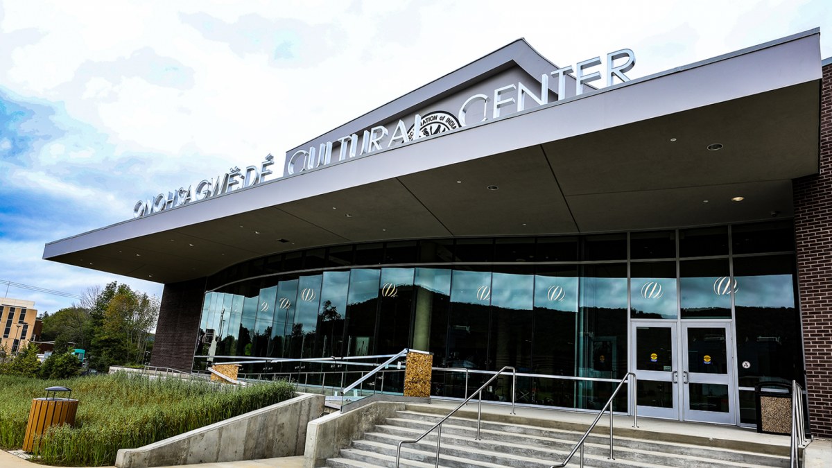 Outside view of Onohsagwede Cultural Center
