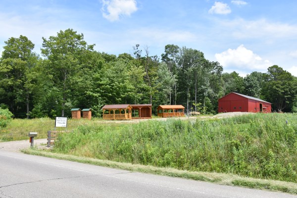 Pavilions built by Miller's