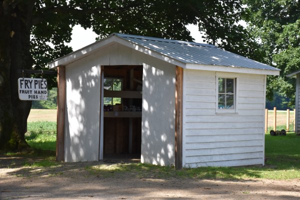 Fry Pies sign along NY's Amish Trail