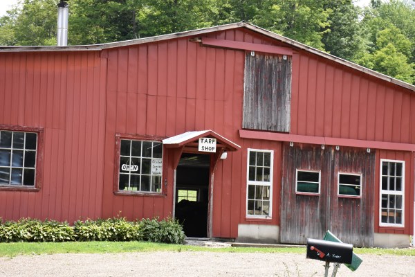 Tarp Shop along NY's Amish Trail