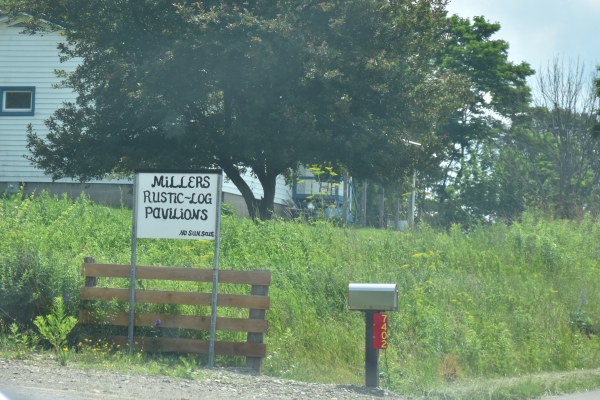 Miller's Rustic Log Pavilions