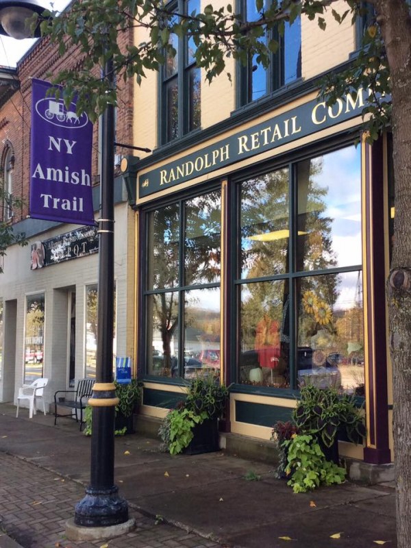 Randolph Retail Company, proud member of the NY Amish Trail