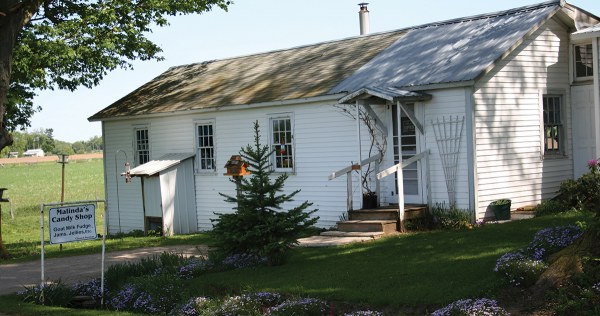 View of Malinda's Candy Shop from the Roadside