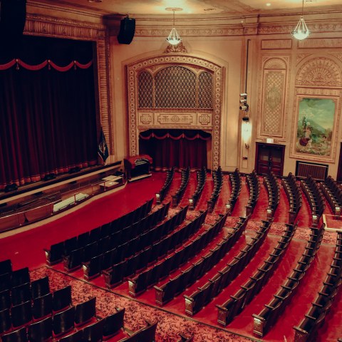 Inside of theater