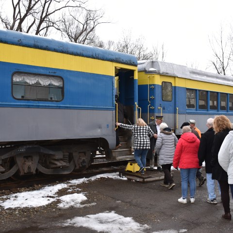 Boarding the NYLE Train in Gowanda