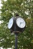 Clock in Downtown Randolph, NY